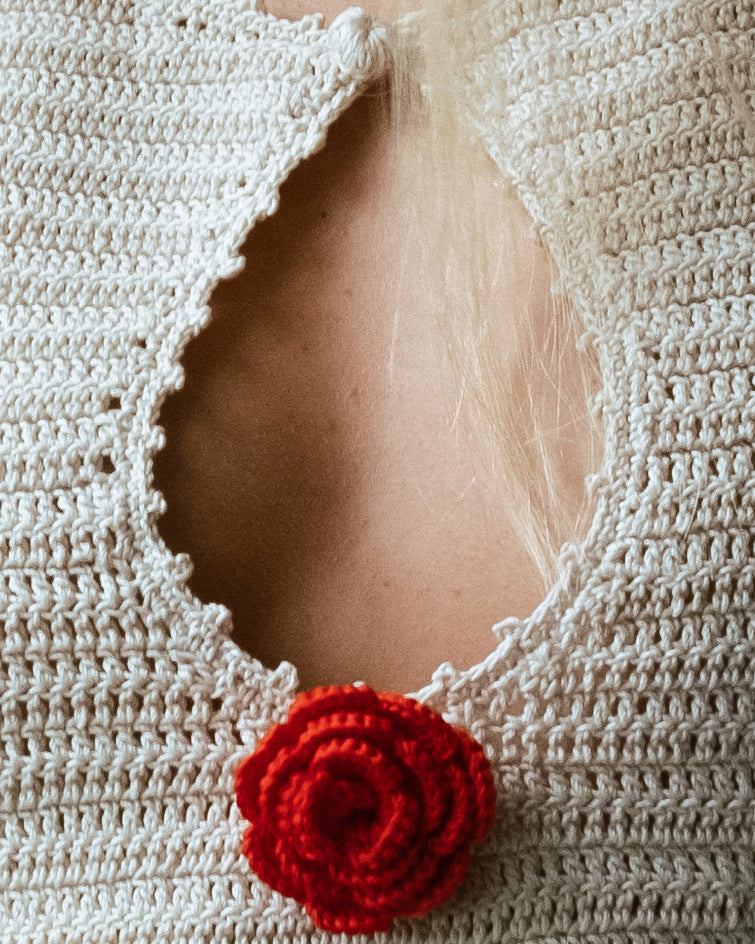 The Rosa Roja Crochet Top