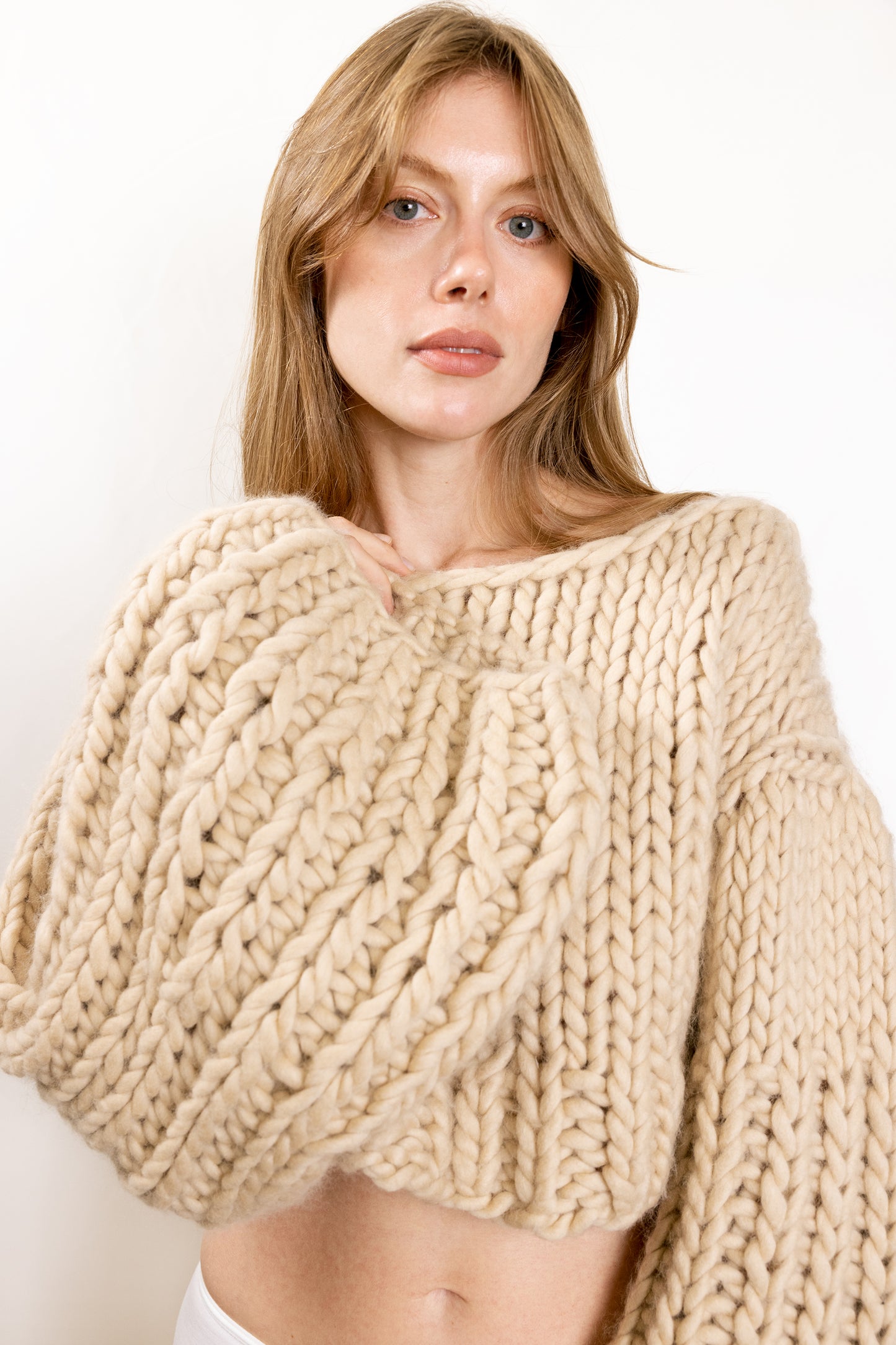 Groovy Crop Sweater
